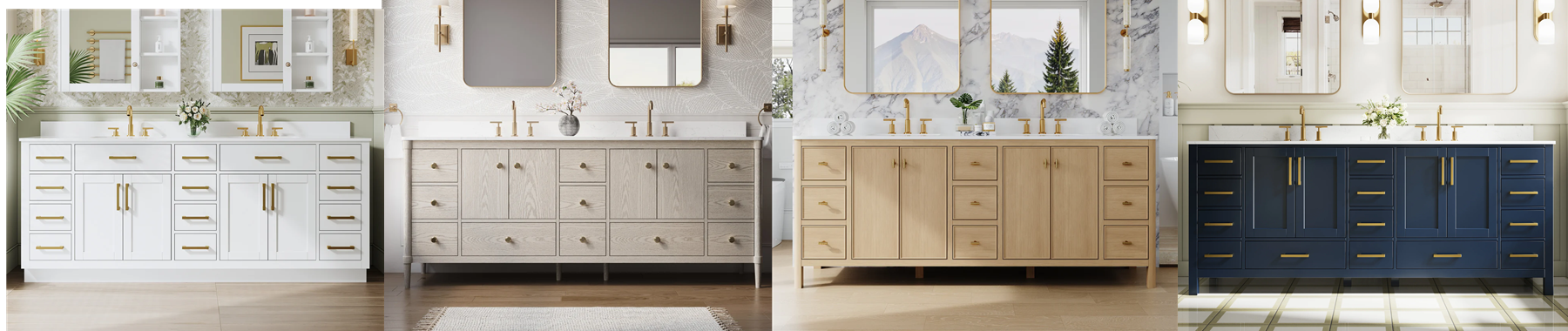 84" Bathroom Vanities