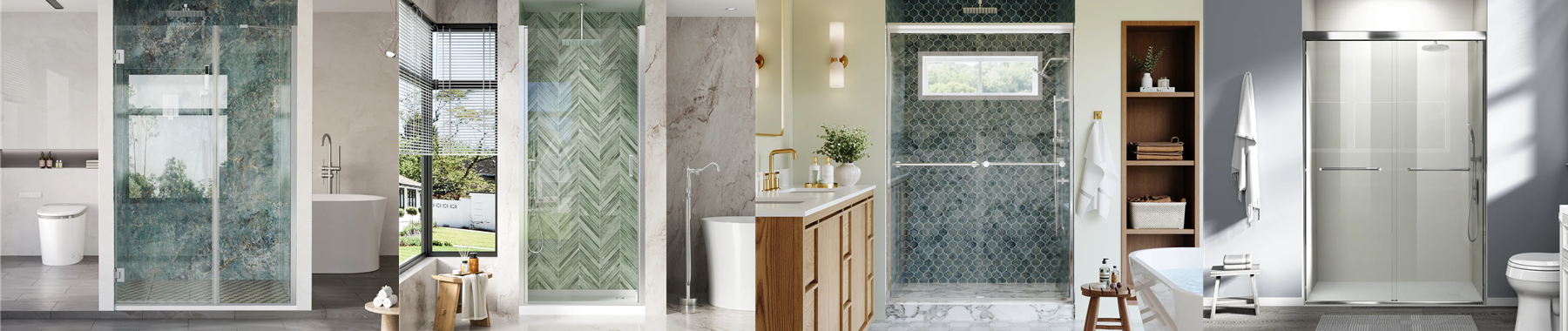 Chrome Shower Door