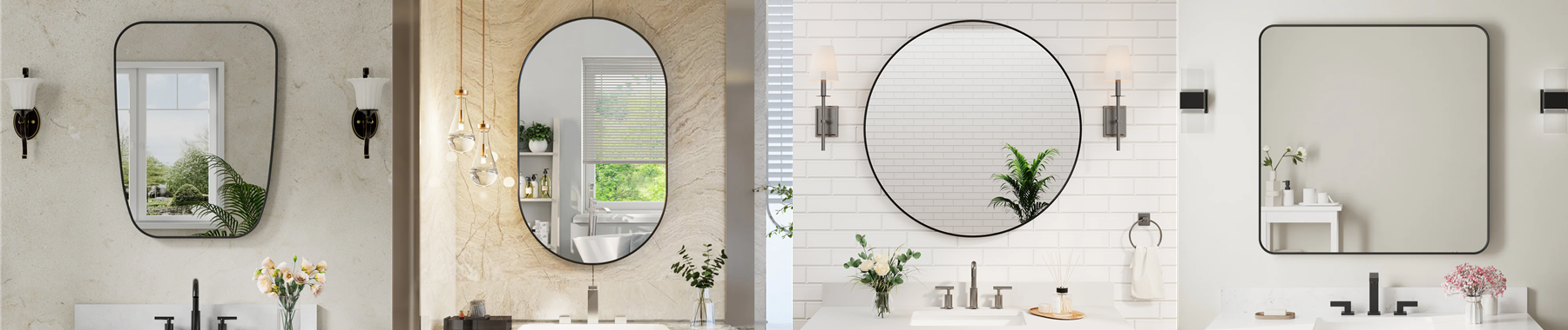Non-Lighted Mirrors