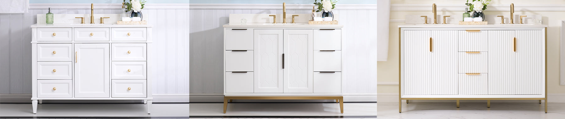 White Bathroom Vanity