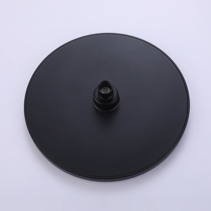 Wall Mount 3-Function Complete Shower System with Rough-In Valve