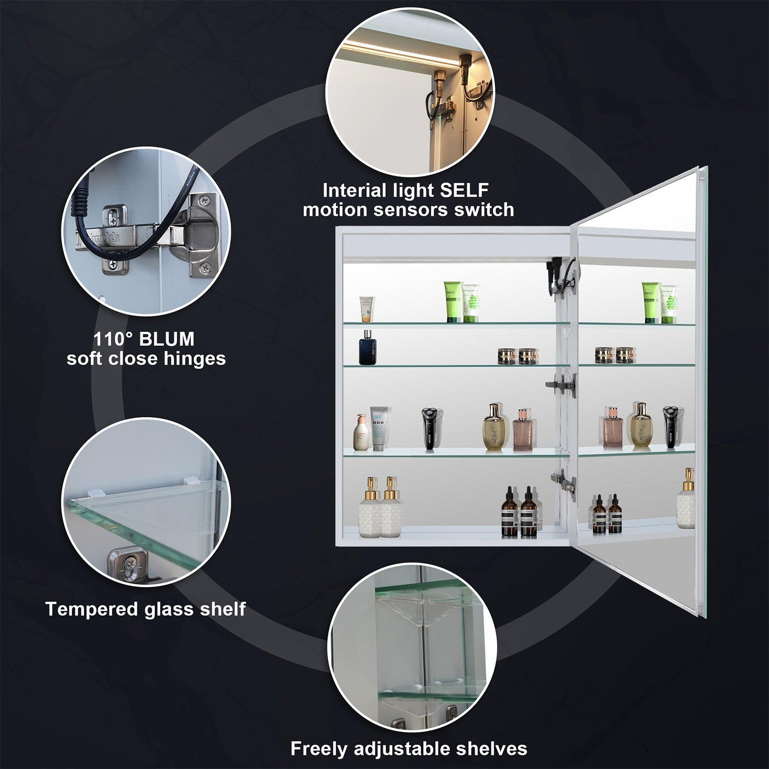 Medicine Cabinets with Mirror