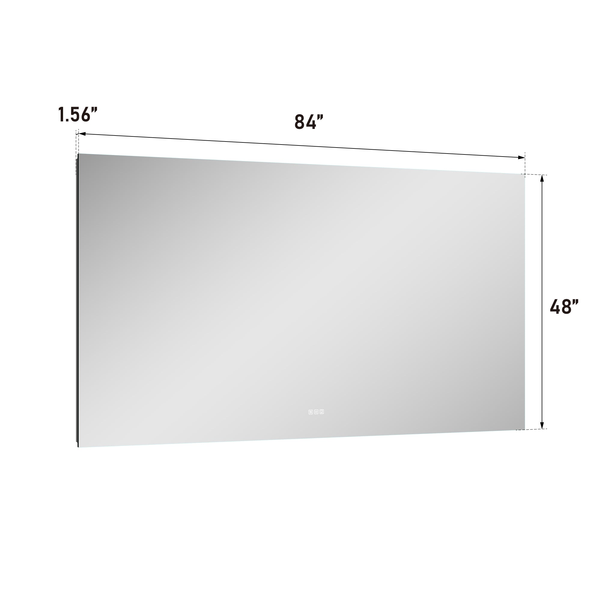 Vanity Mirror Size