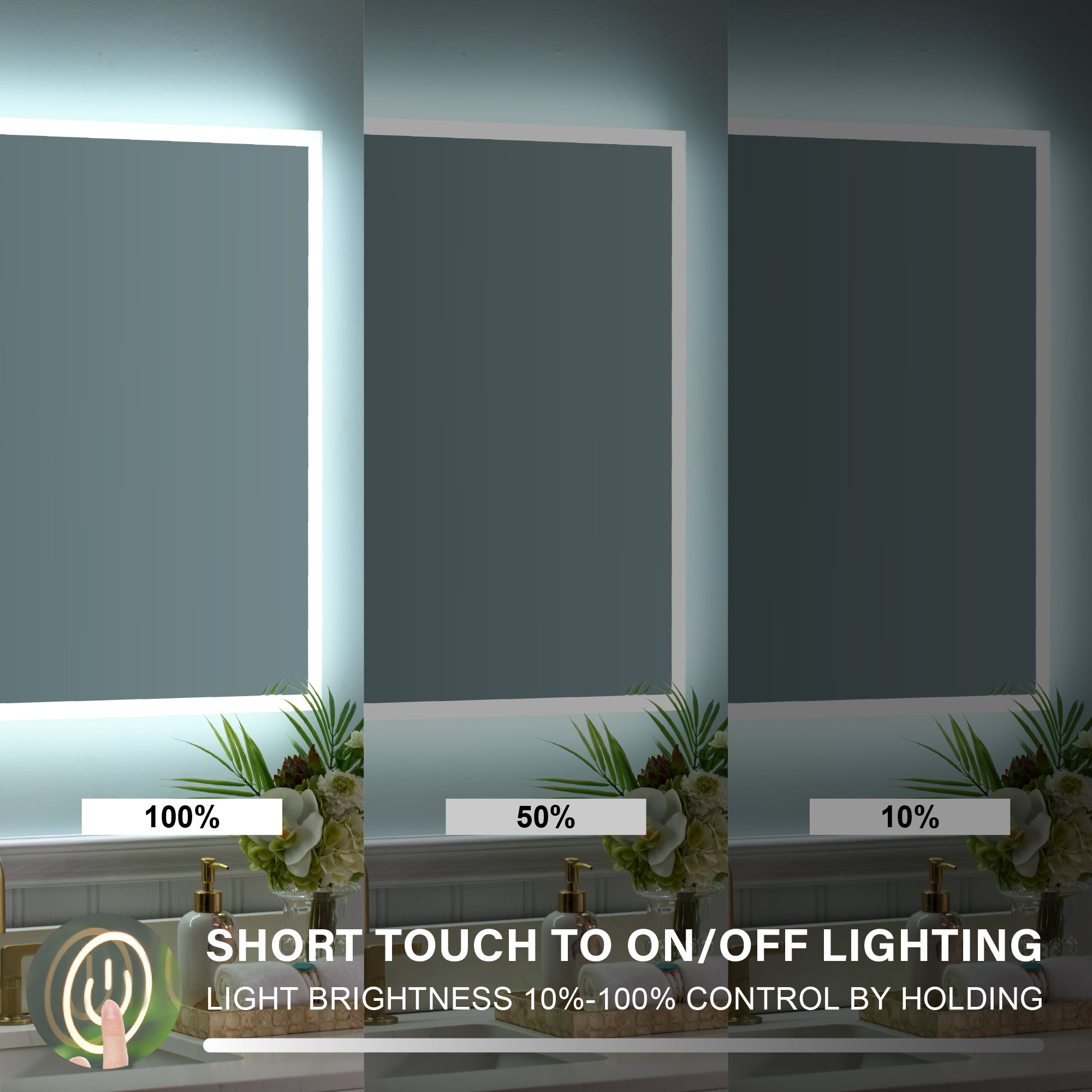 Bathroom Mirror With Led Light