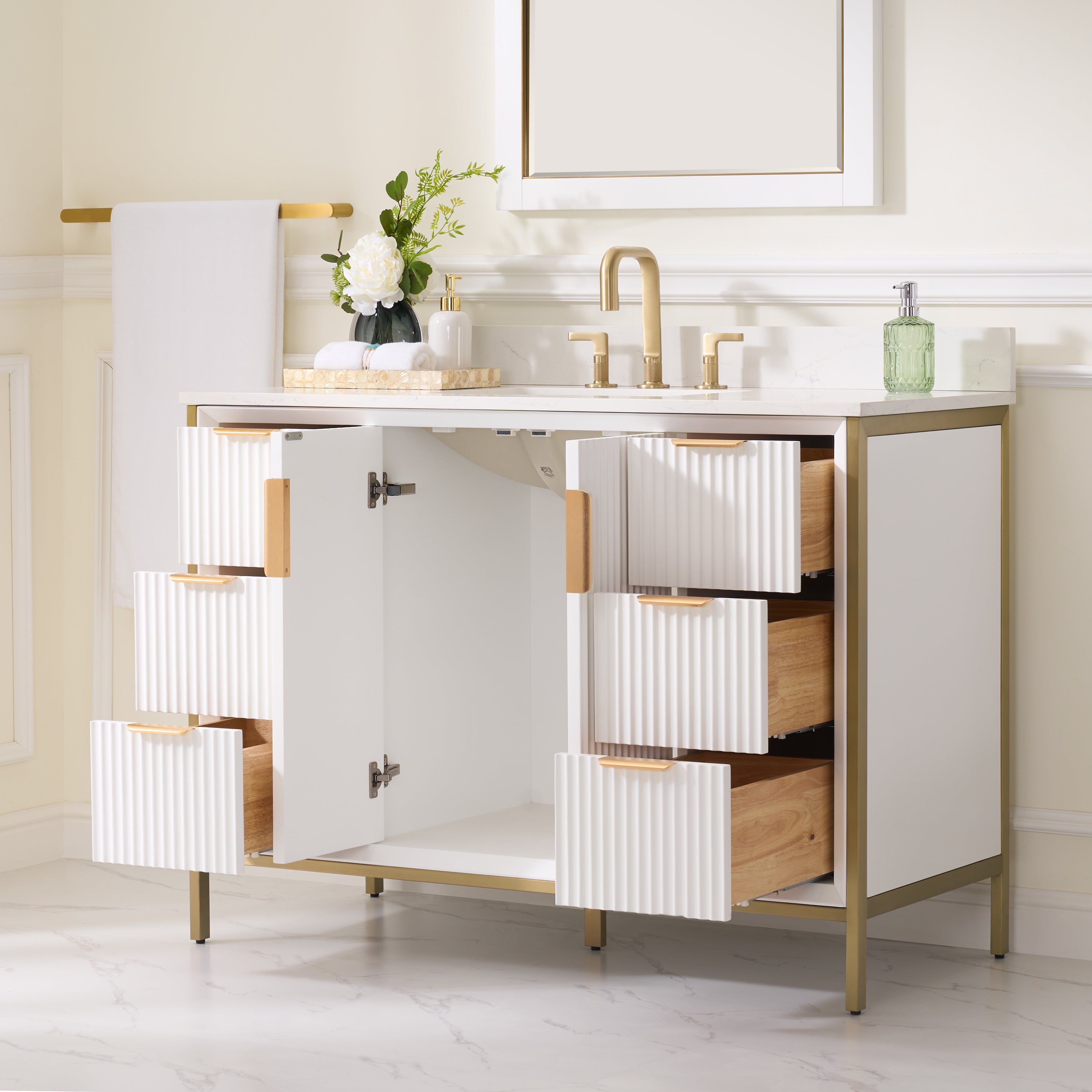 Single Sink Bathroom Vanity