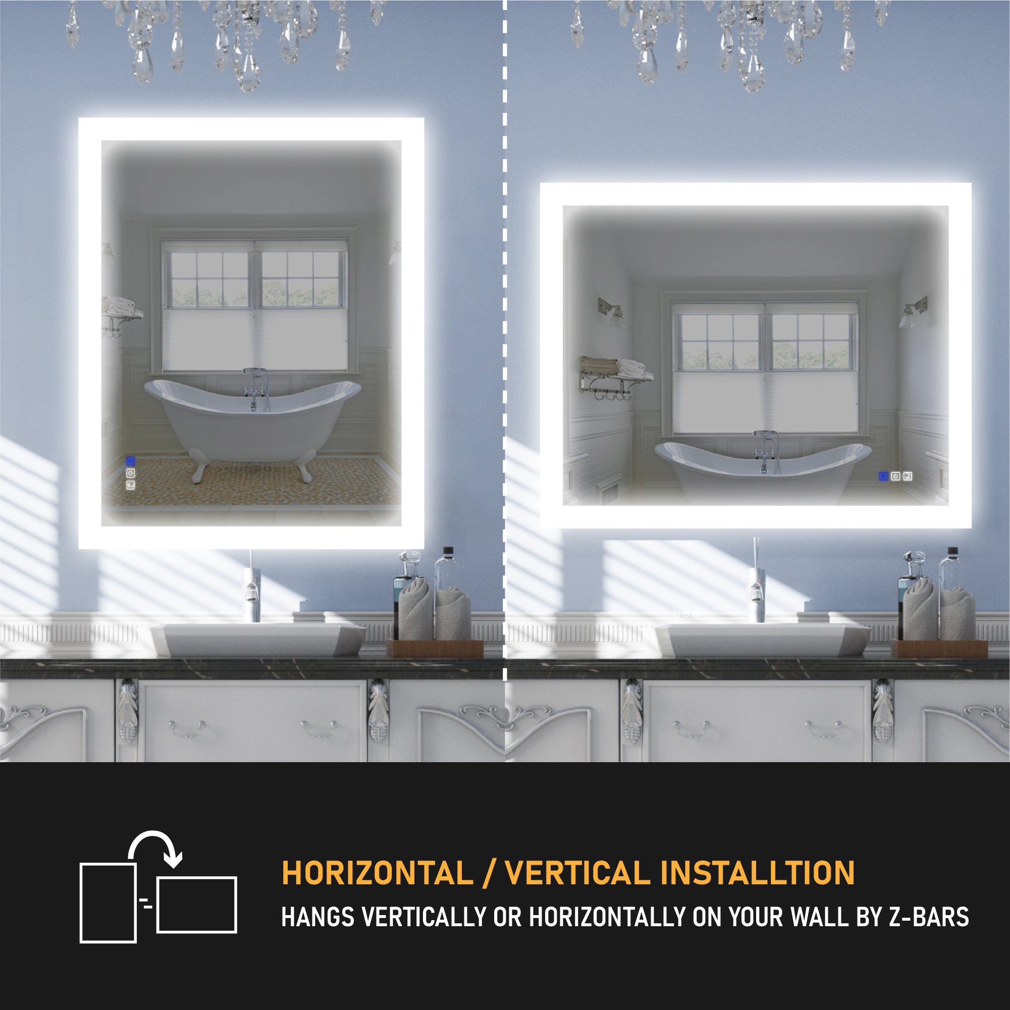 Wall Mirror for Bathroom