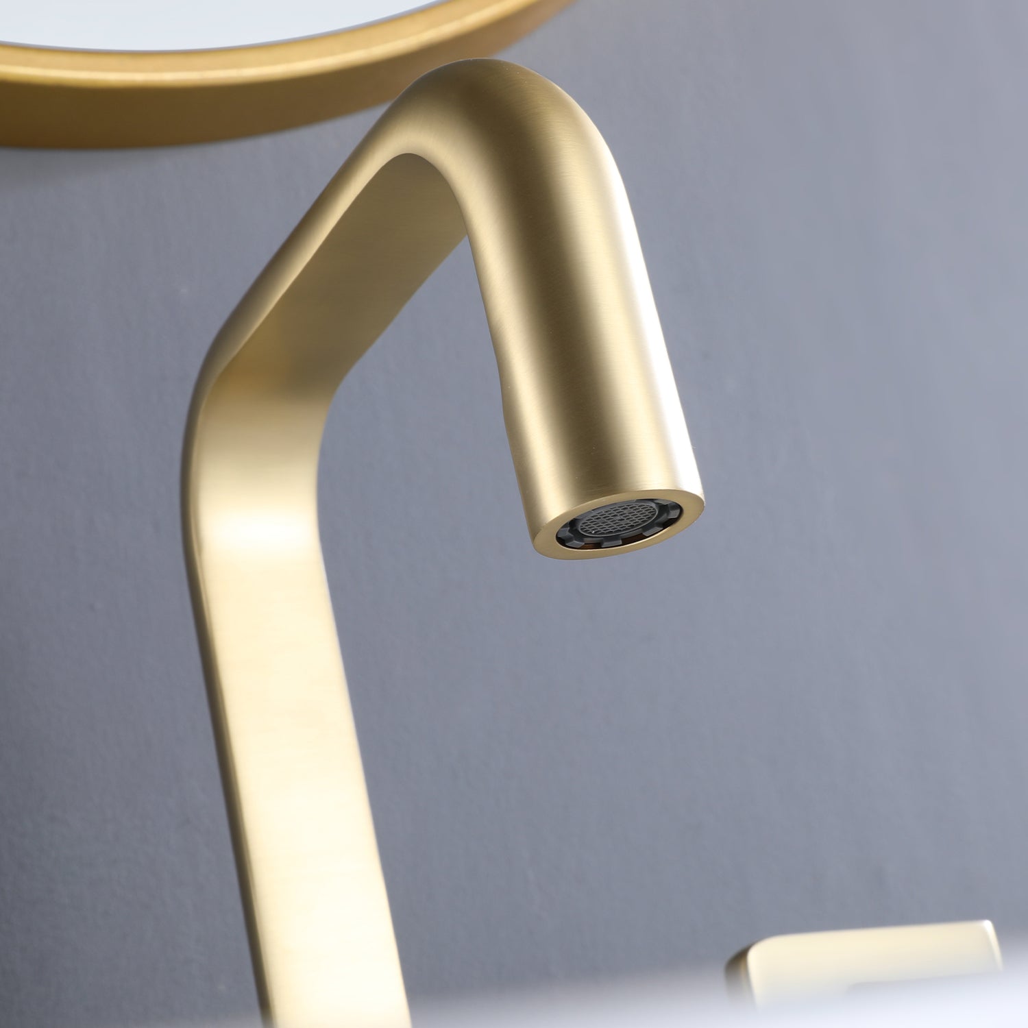 8 in. Widespread Double Handle Solid Brass Bathroom Faucet