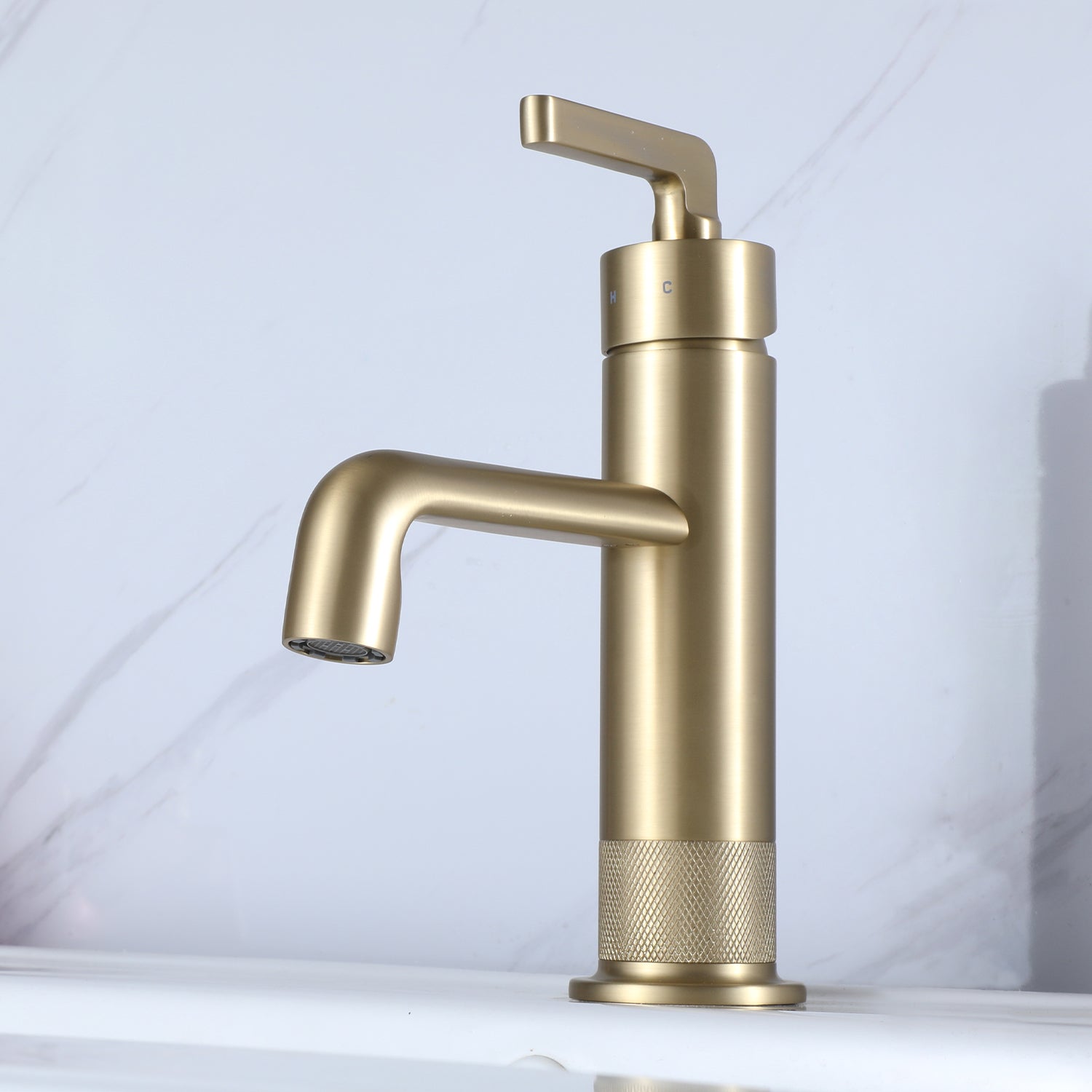 brushed nickel bathroom faucet