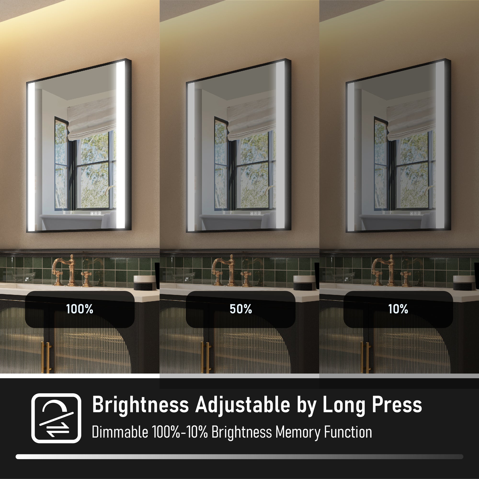 Bathroom Mirror with Light