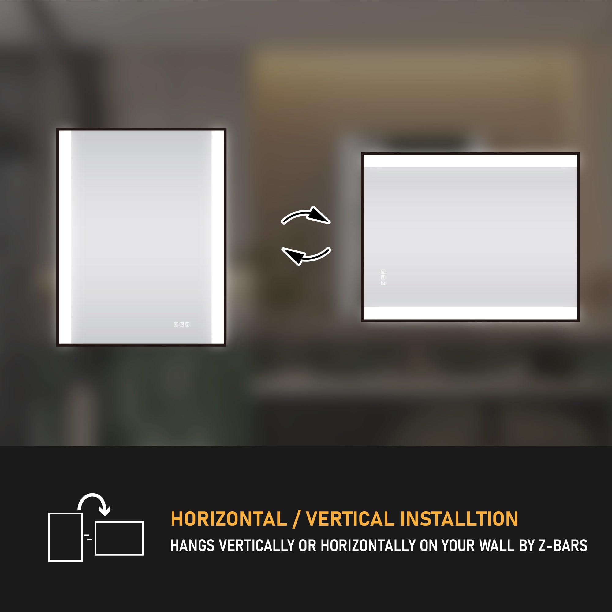 Rectangle Bathroom Mirror