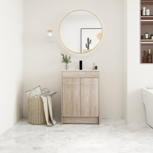 24" Freestanding Bathroom Vanity