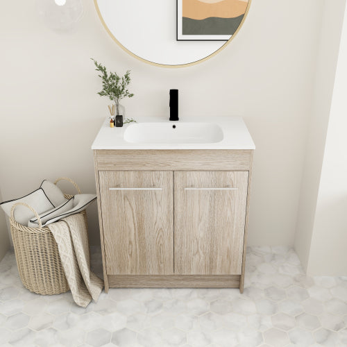 30" Freestanding Bathroom Vanity