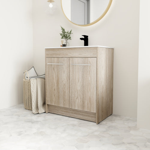 30" Freestanding Bathroom Vanity