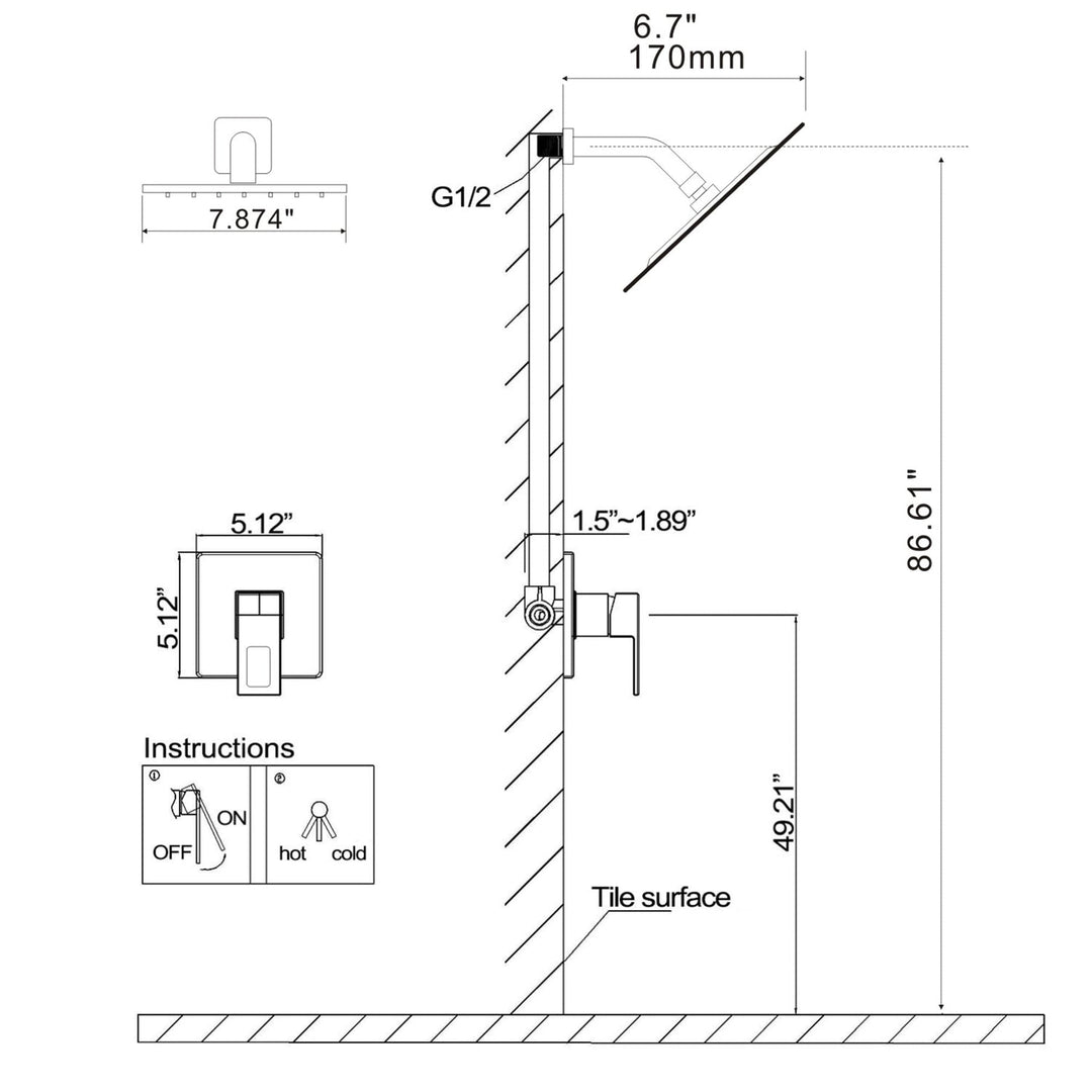 high pressure shower head