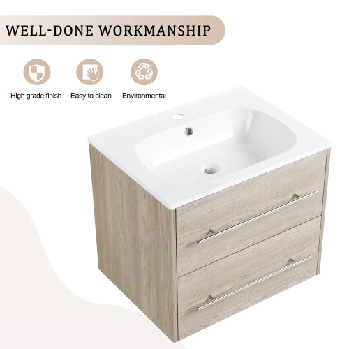 Single Hole Bathroom Vanity Cabinet with SInk