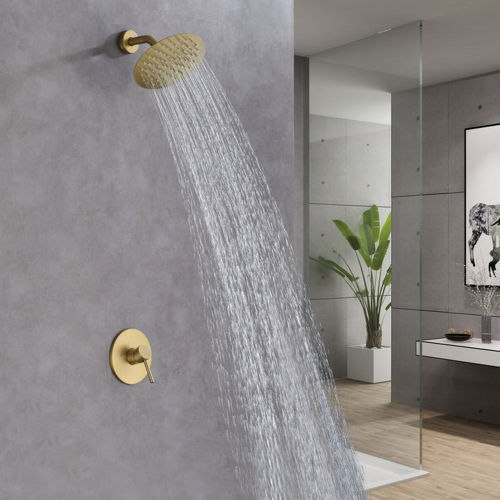 Shower Head Built-In Shower System With Rough-in Valve