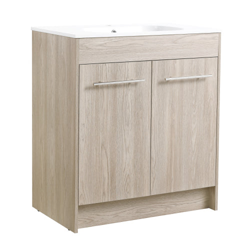 30" Freestanding Bathroom Vanity