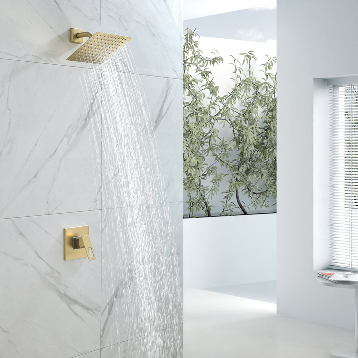 Shower Head Spray Built-In Shower System