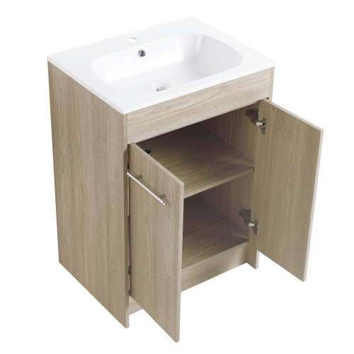 24" Freestanding Bathroom Vanity