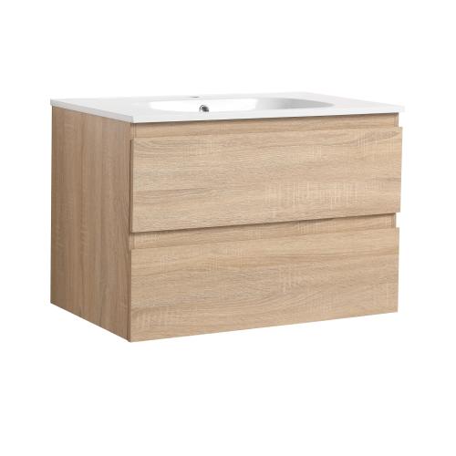 30" Bathroom Vanity With Gel Basin Top