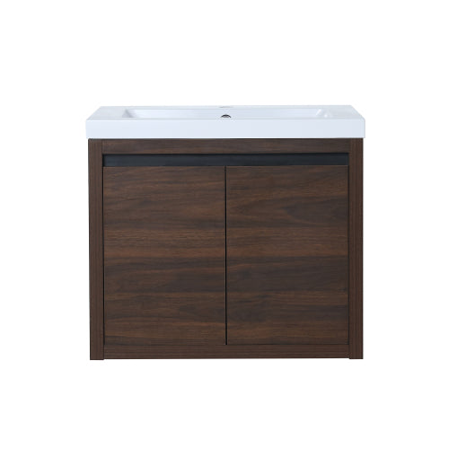 24"  Bathroom Cabinet With Sink,Soft Close Doors,Float Mounting Design For Small Bathroom