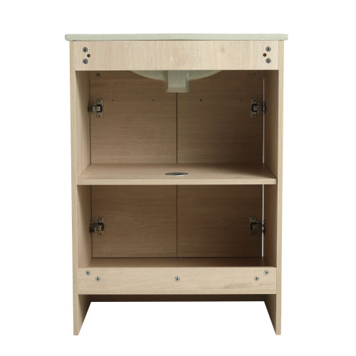 36 Inch Bathroom Cabinet With Sink, Soft Close Doors
