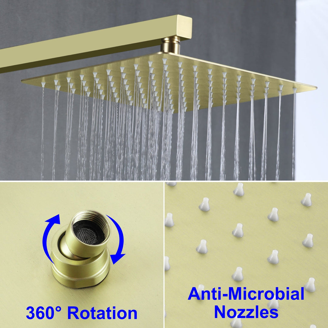 brass shower head