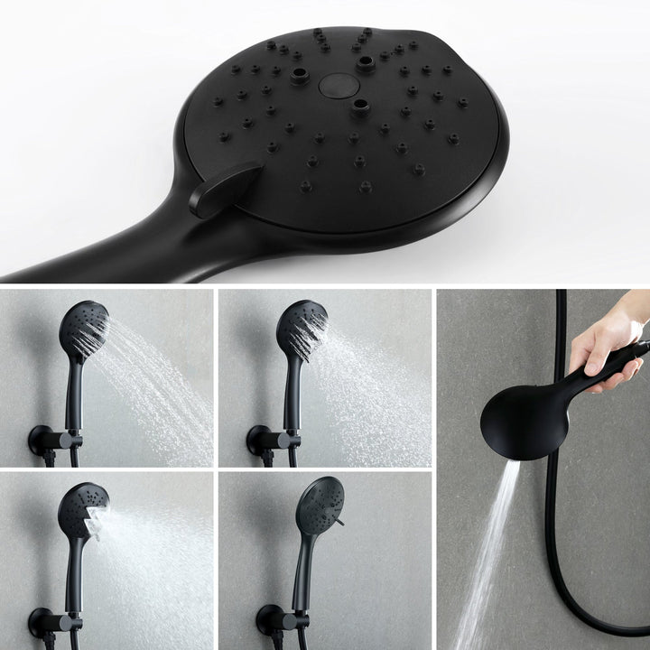 rain shower system with handheld