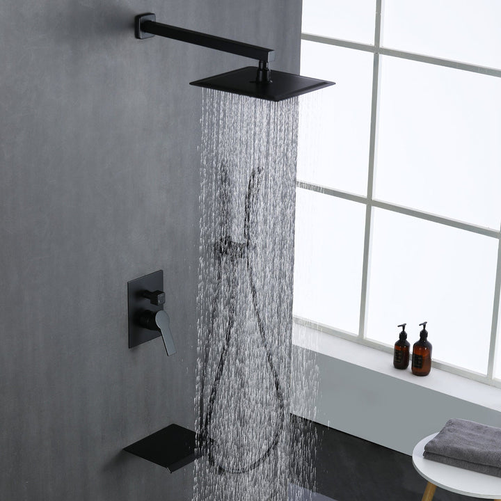 rainfall shower system