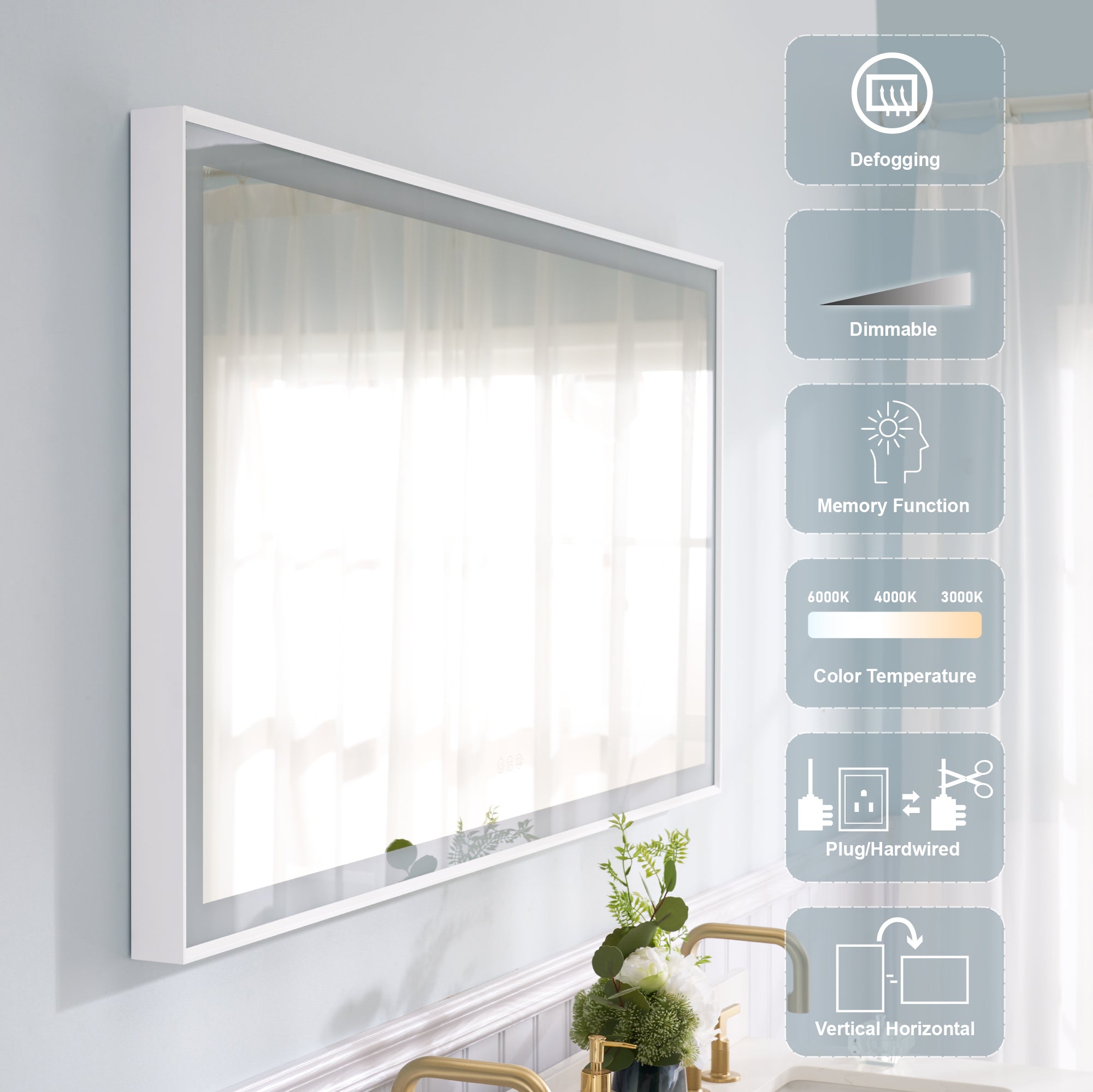 Bathroom LED Mirror