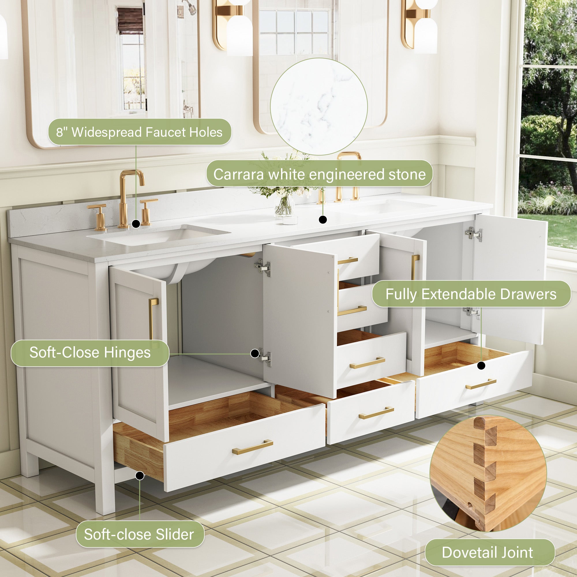 #Handle Color_Brushed Gold