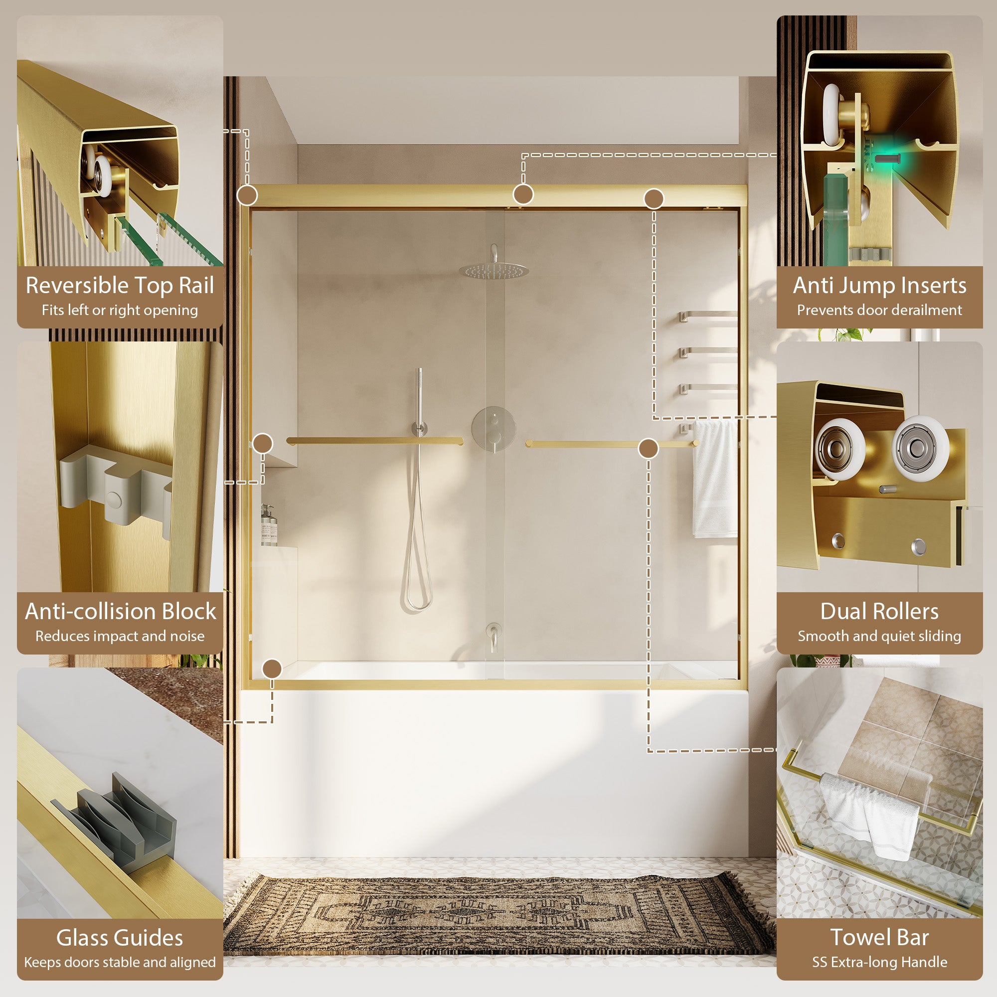 #Color_Brushed Gold