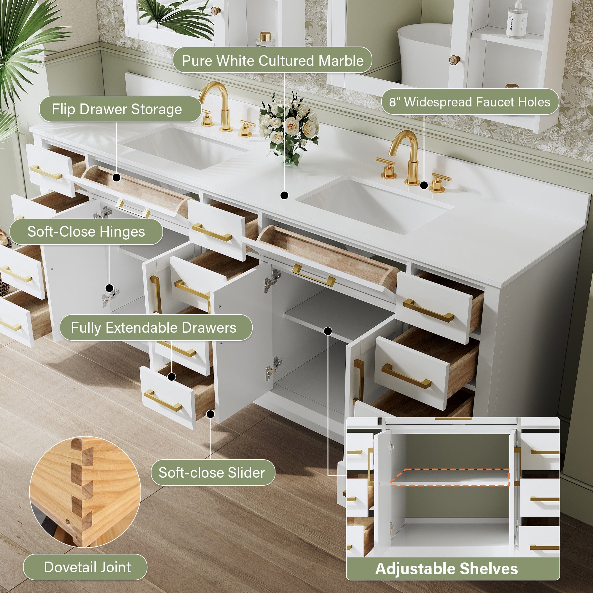 #Handle Color_Brushed Gold