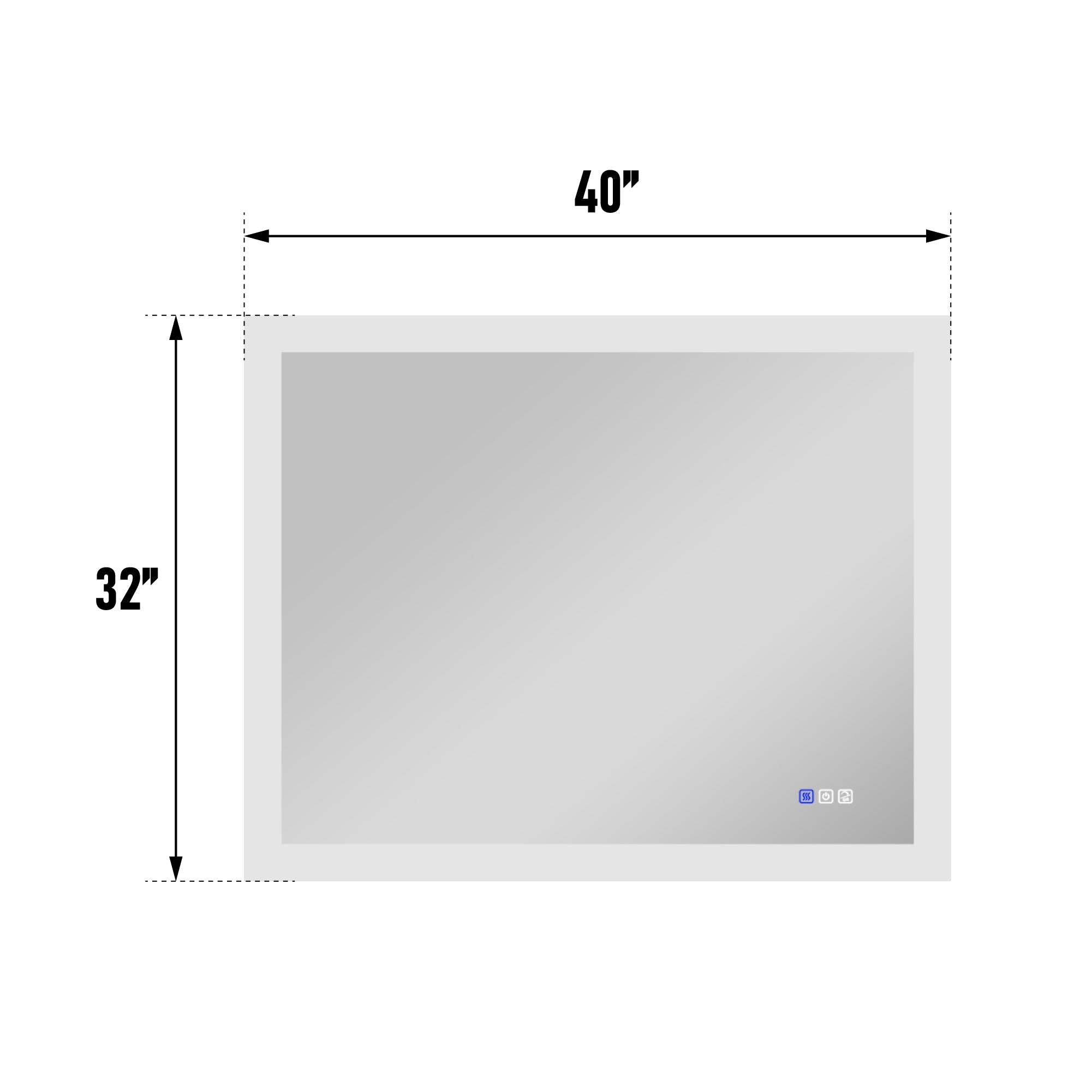 Bathroom Mirror Size