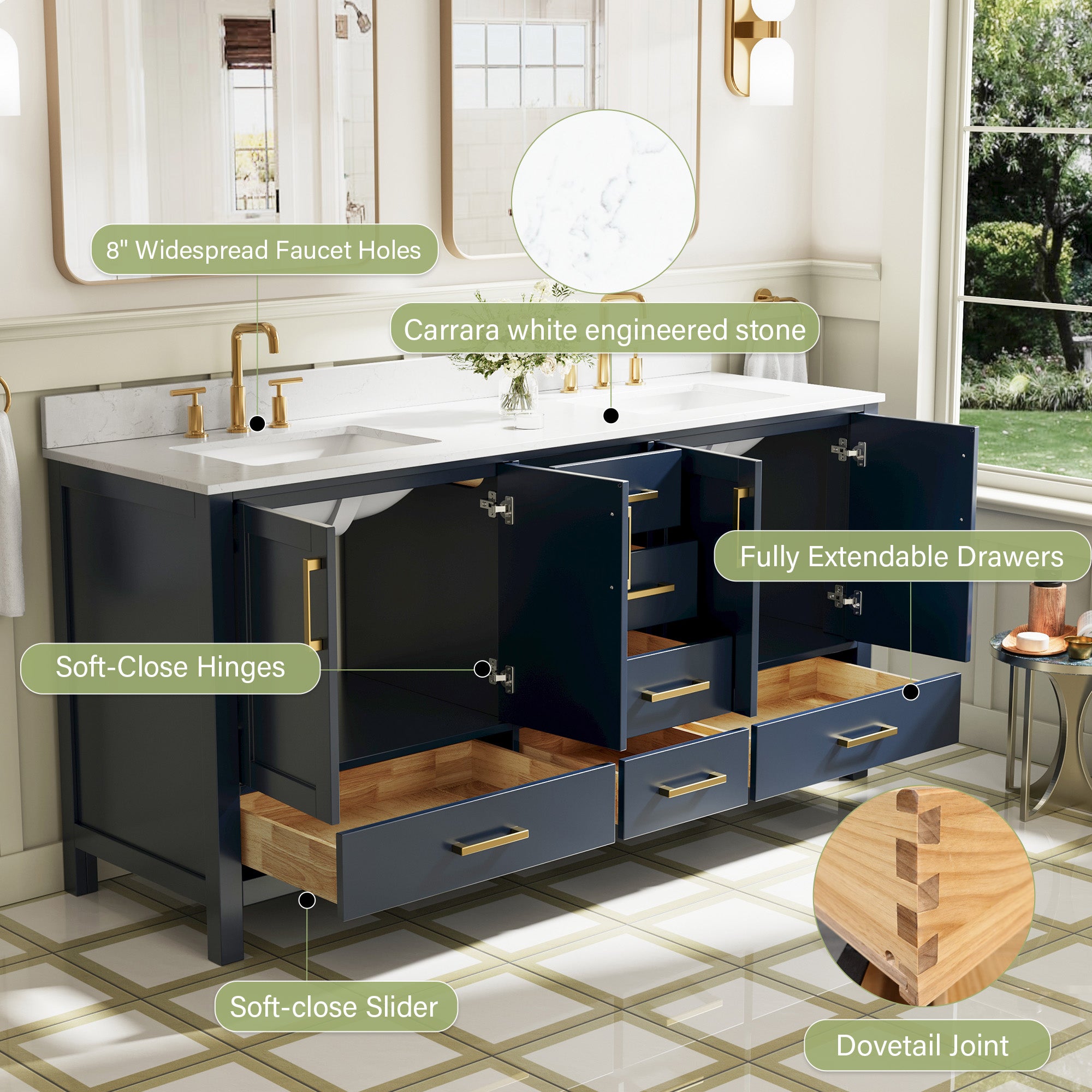 #Handle Color_Brushed Gold