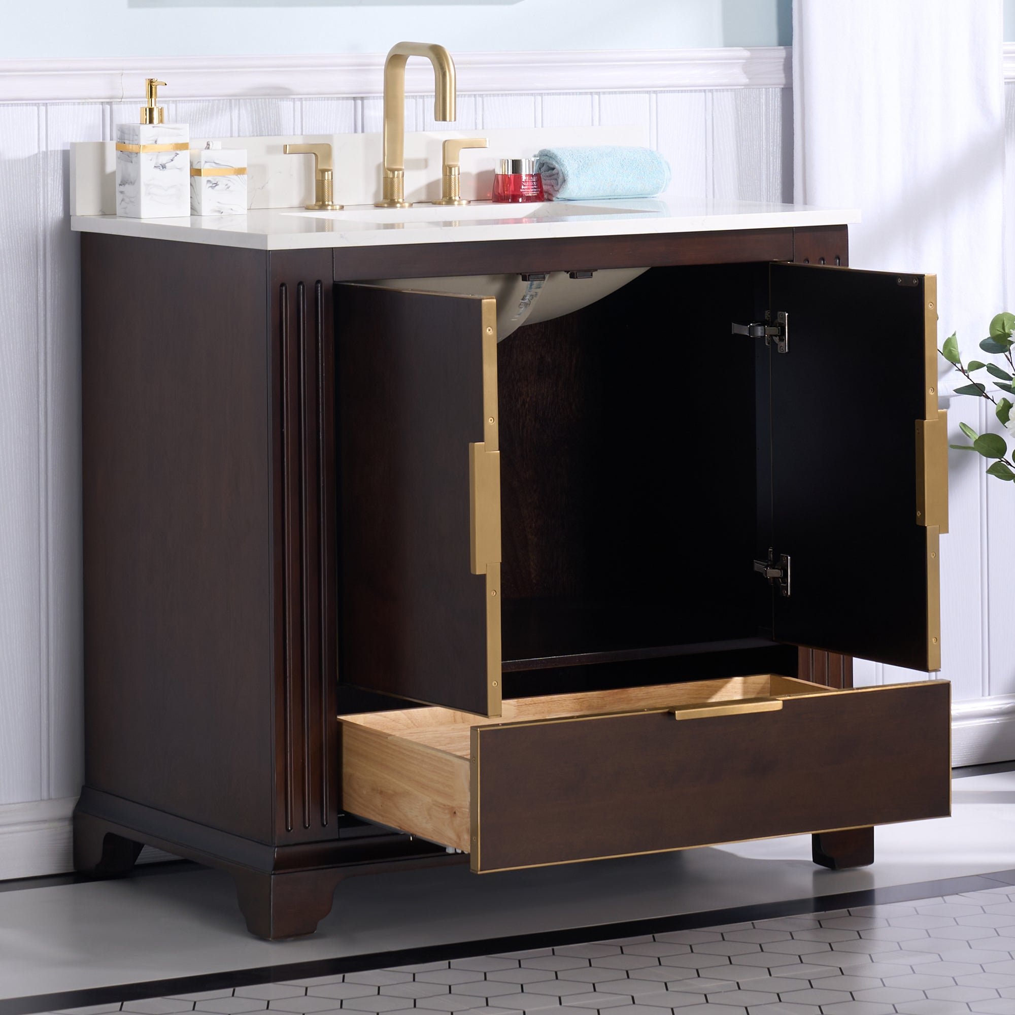 Wood Bathroom Vanity