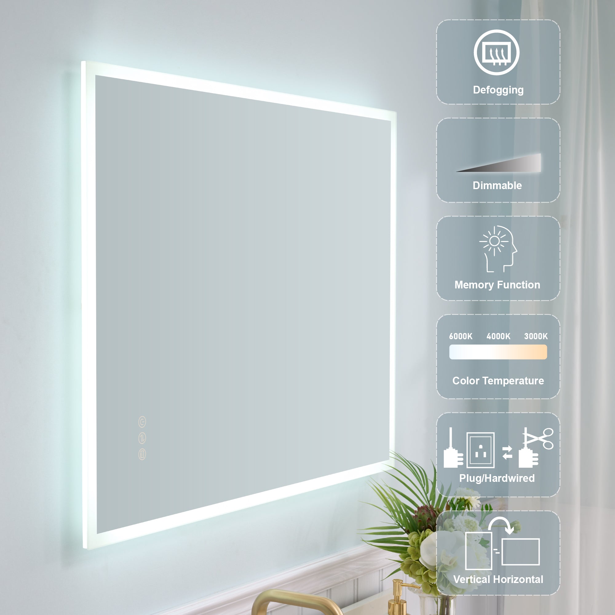 Bathroom Mirrors With Led Lights