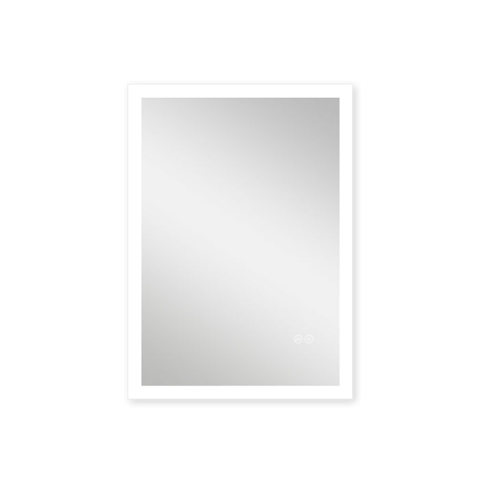24 in. W x 32 in. H LED Light Mirror Rectangular Fog Free Frameless Bathroom Vanity Mirror