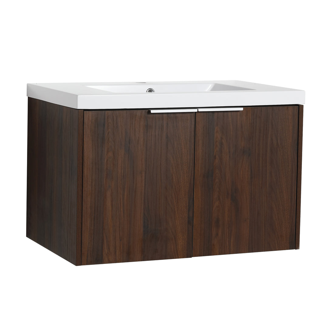 30" Soft Close Doors Bathroom Vanity With Sink For Small Bathroom