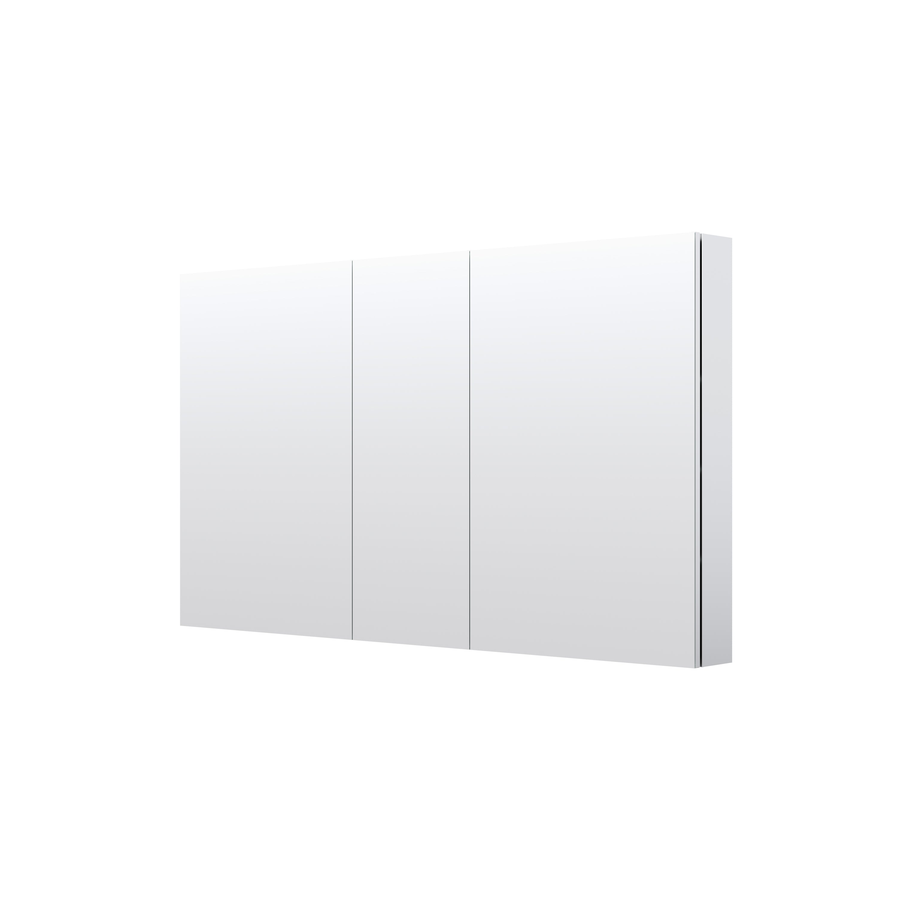 52 in.×32 in.H Copper-Free Mirror Medicine Cabinet with Soft-Close Blum® Hinges and 3 Doors