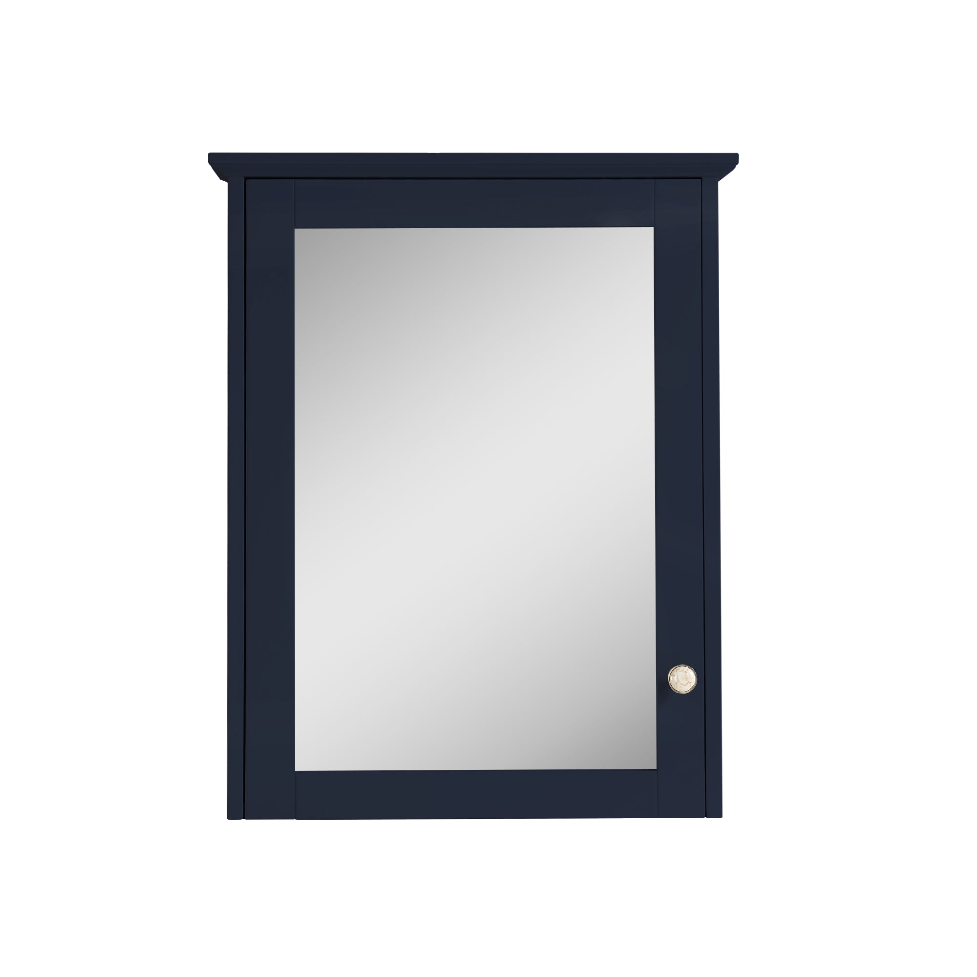 Wooden Medicine Cabinet with Mirror