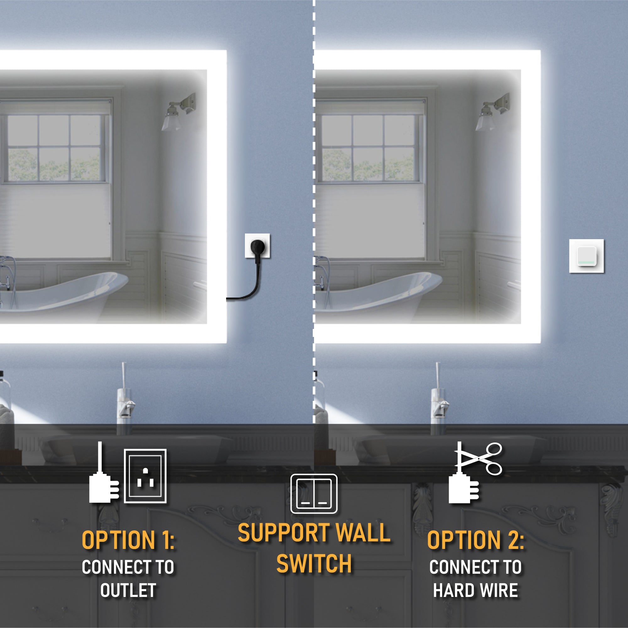 Bathroom LED Mirror