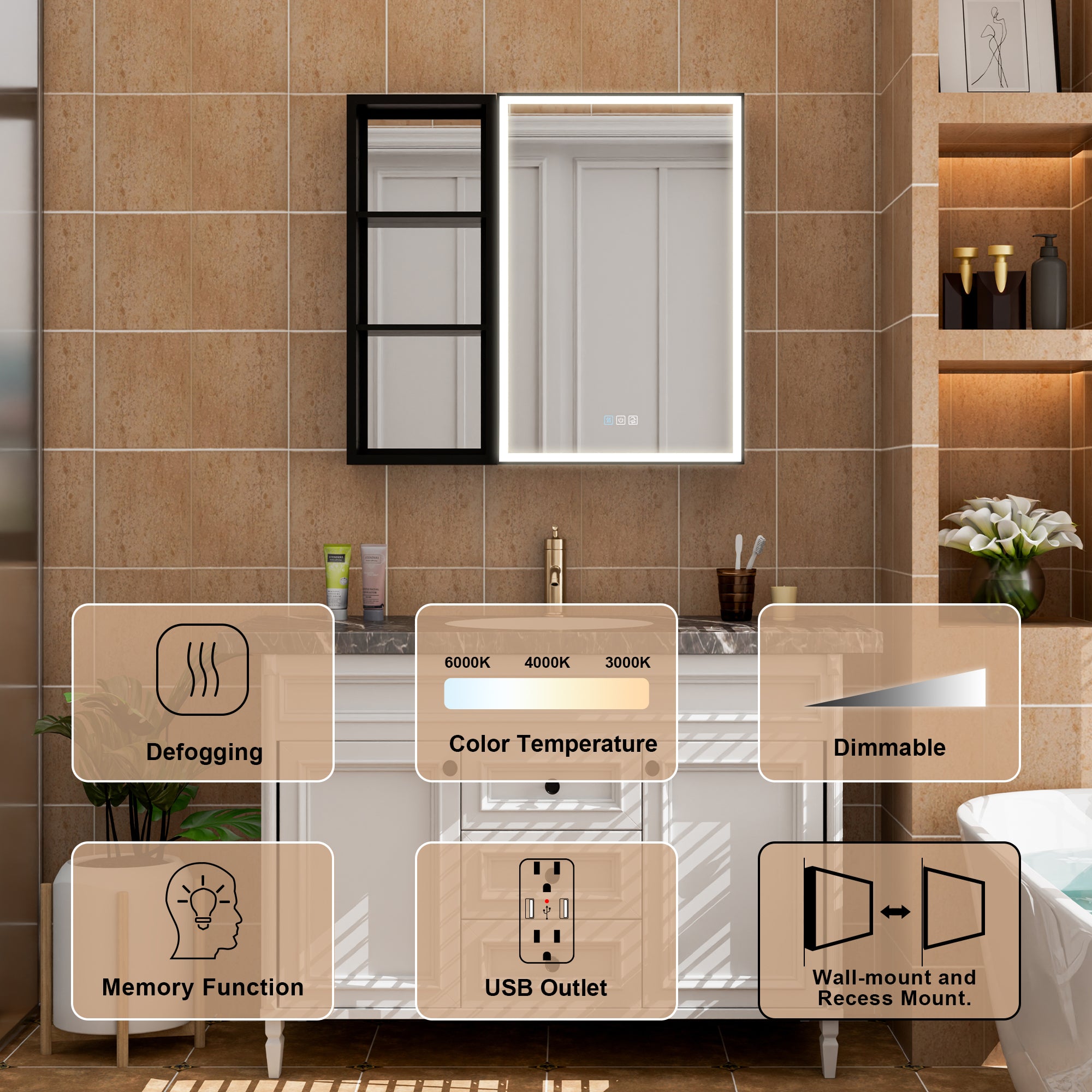 Recessed Medicine Cabinets