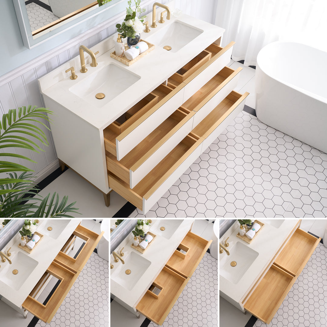 Solid Wood Bathroom Vanity
