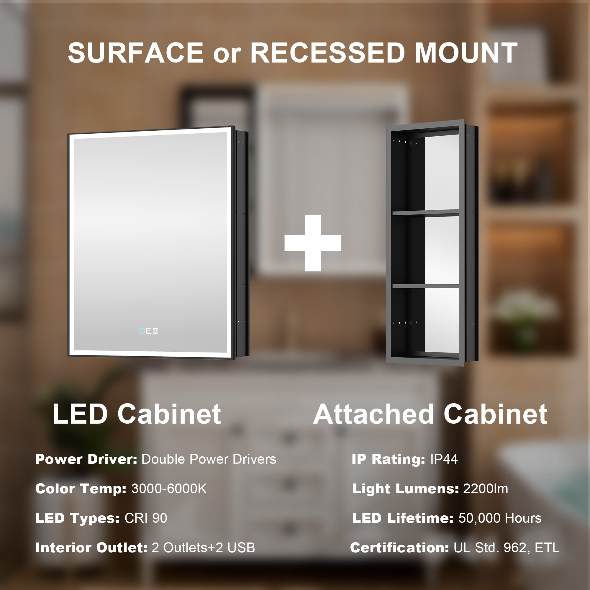 Medicine Cabinet for Bathroom