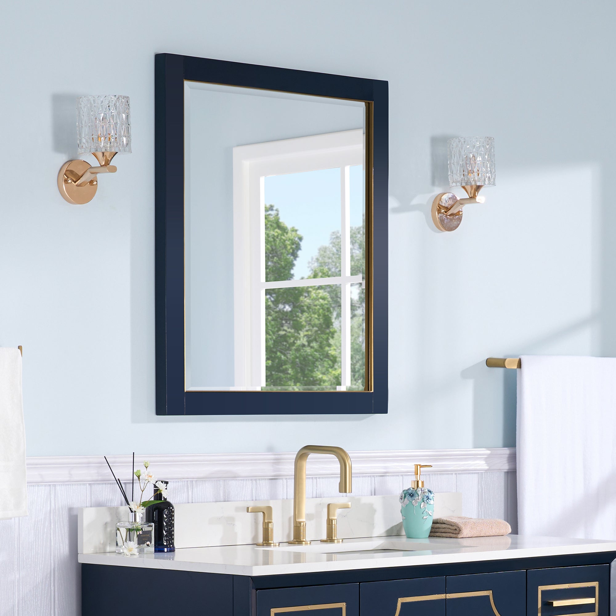Rustic Bathroom Mirror