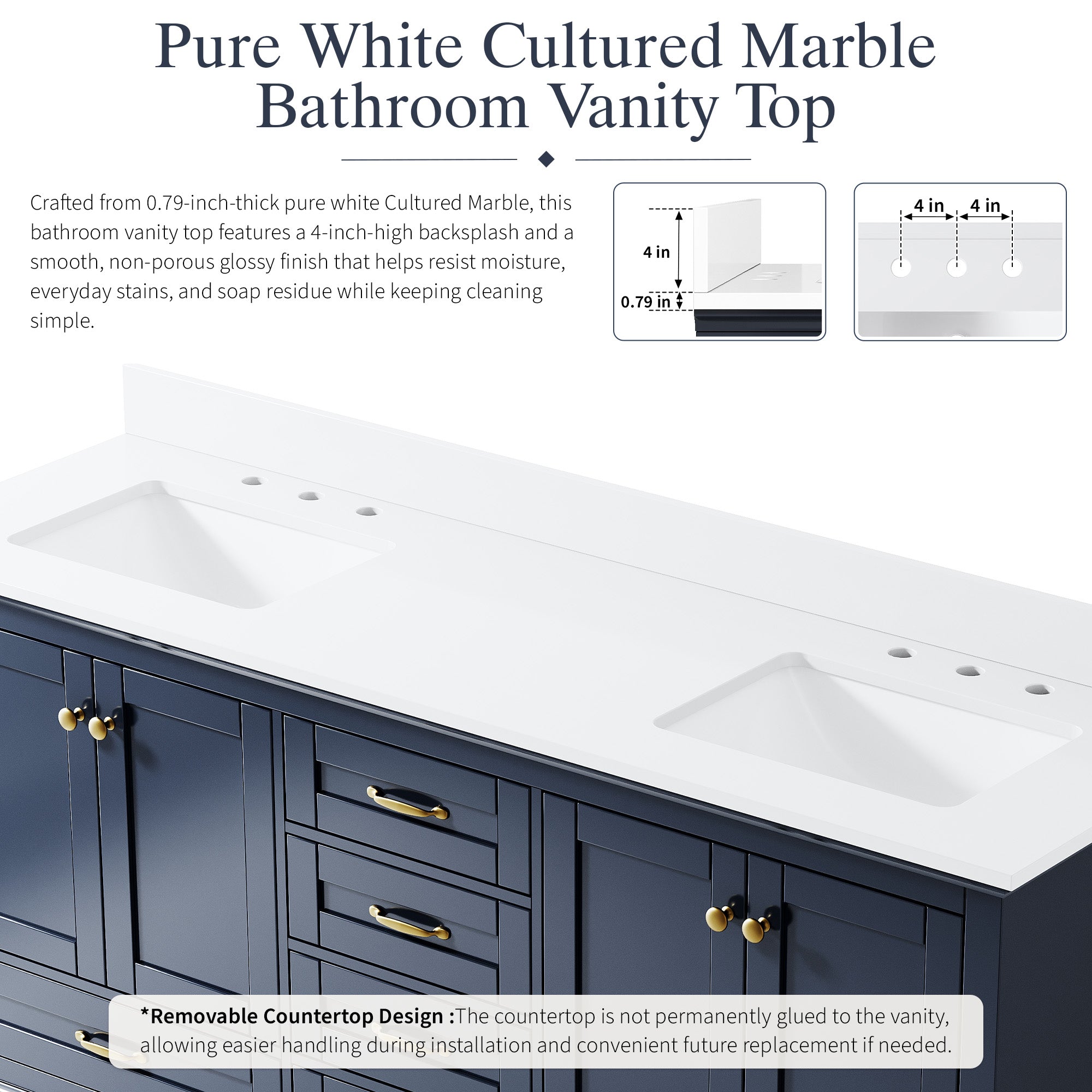 #Handle Color_Brushed Gold