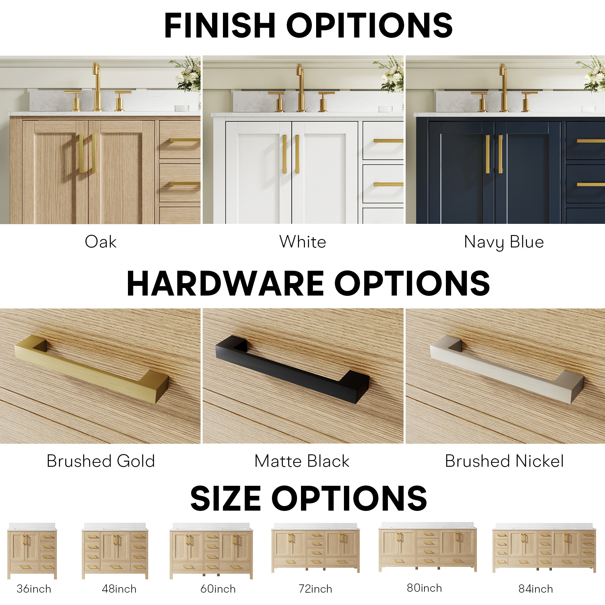 #Handle Color_Brushed Gold