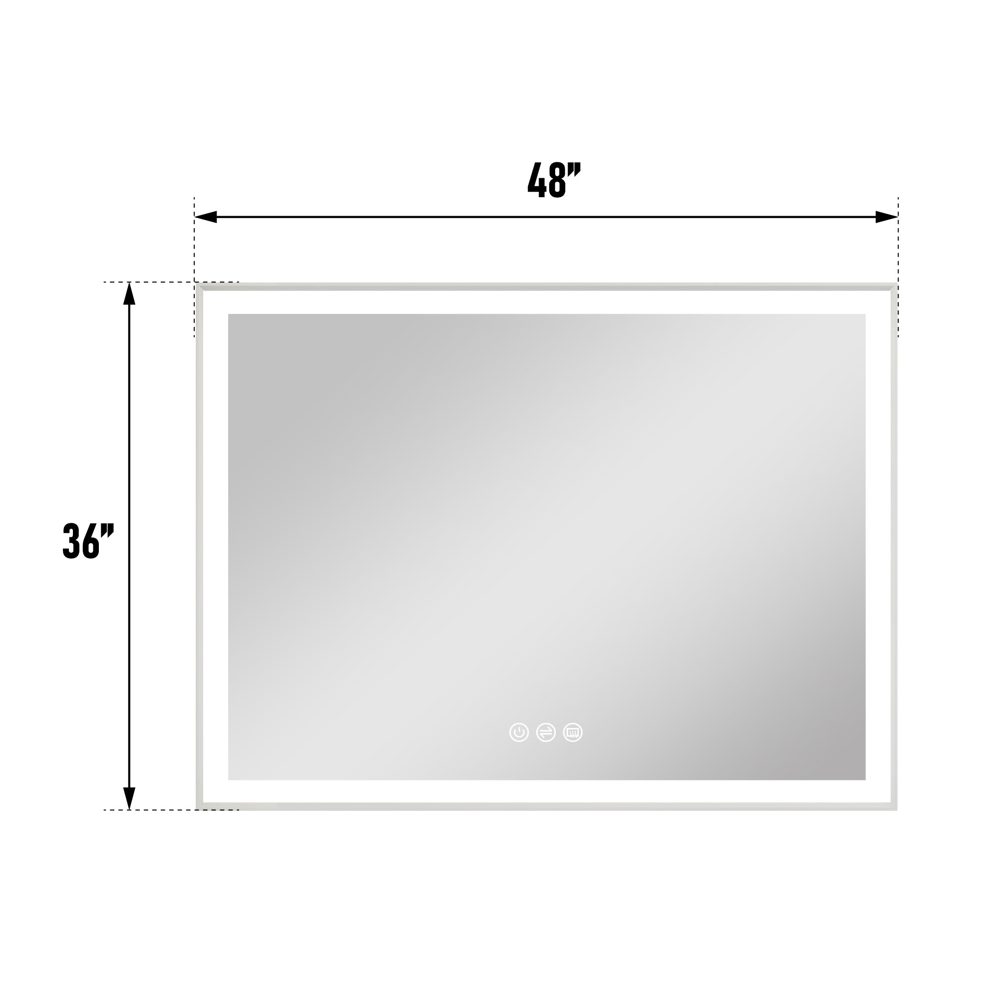 Bathroom Mirror Size
