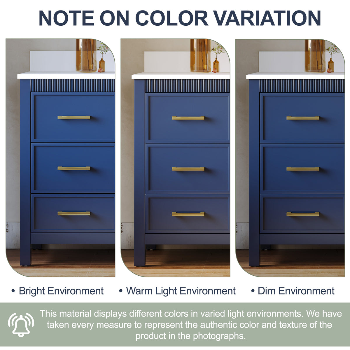 60 Inch Freestanding Solid Wood Bathroom Vanity with Pure White Quartz Countertop, 2 Soft-Close Doors & 7 Dovetail Drawers, Navy Blue